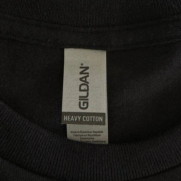 Sports Mom Sideline Cheerer Full Heart Large Women’s Black T-Shirt Short Sleeve - Picture 7 of 7